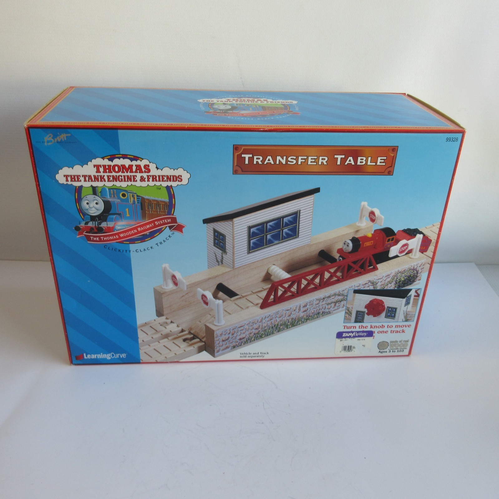 Vintage Thomas Wooden Railway 1999 Transfer Table  Rare NEW IN BOX