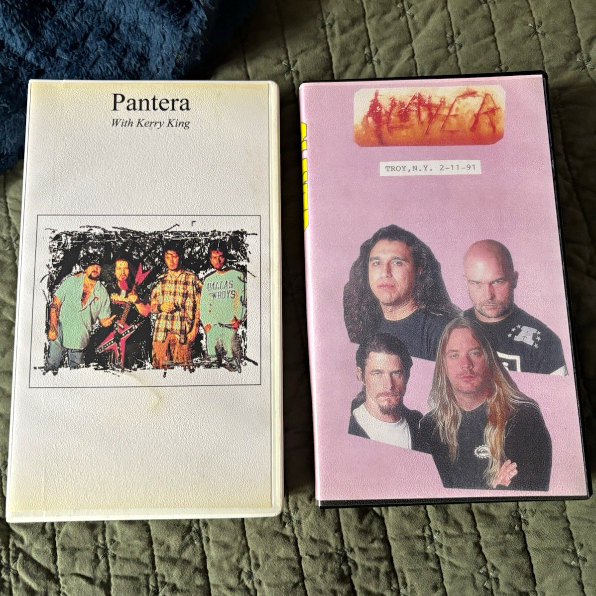 Pantera & Slayer VHS Lot (2) 1991 Vintage New