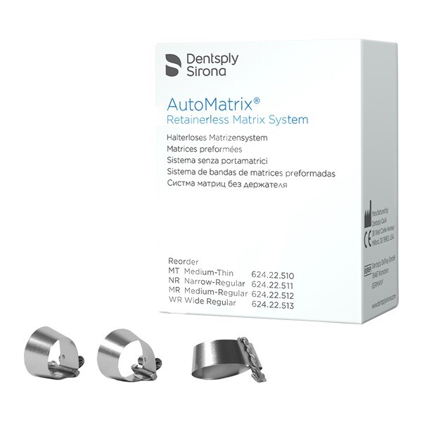 Dentsply AUTOMATRIX Retainerless Dental Matrix System INTRO KIT & REFILL PACKS
