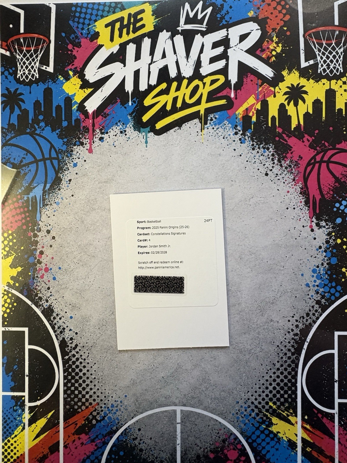 Jordan Smith Jr. 25-26 Panini Origins Constellations Signatures Auto Redemption