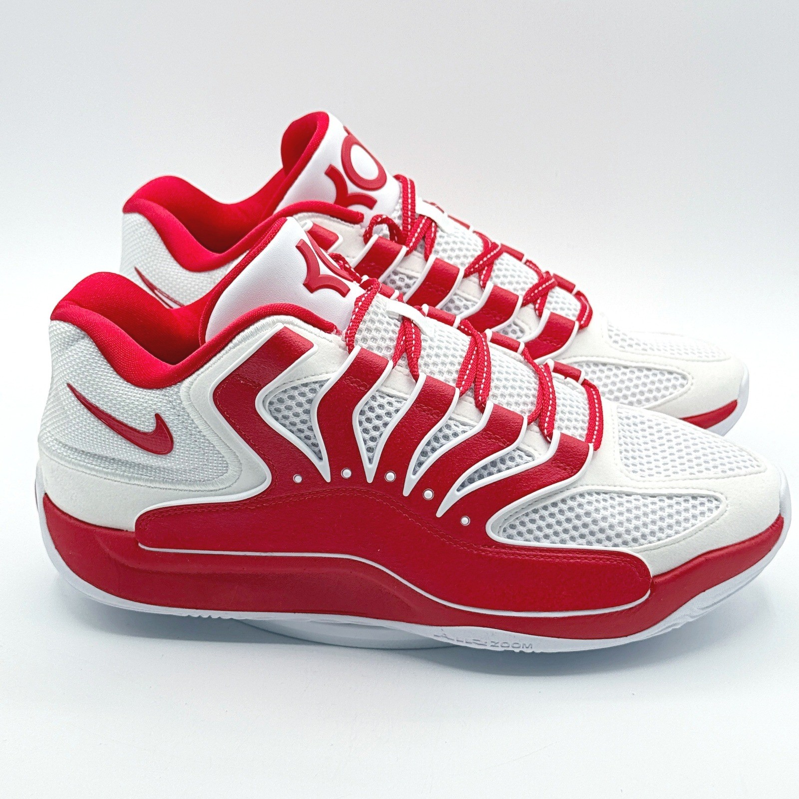Nike KD18 White Red IM0634-104 / Size 10 Mens