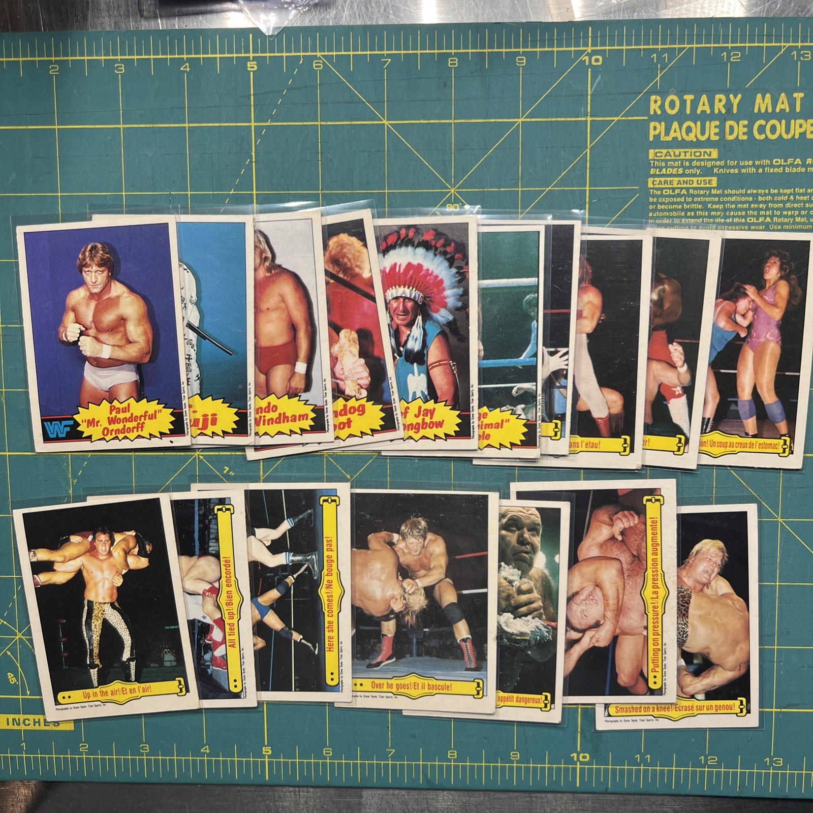 1985 O-Pee-Chee WWF 33-Card Starter Set 6 RCs No Duplicates Orndorff
