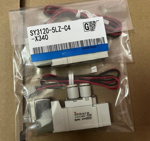 For SMC SY3120-5LZ-C4-X340 Solenoid Valve SY31205LZC4X340