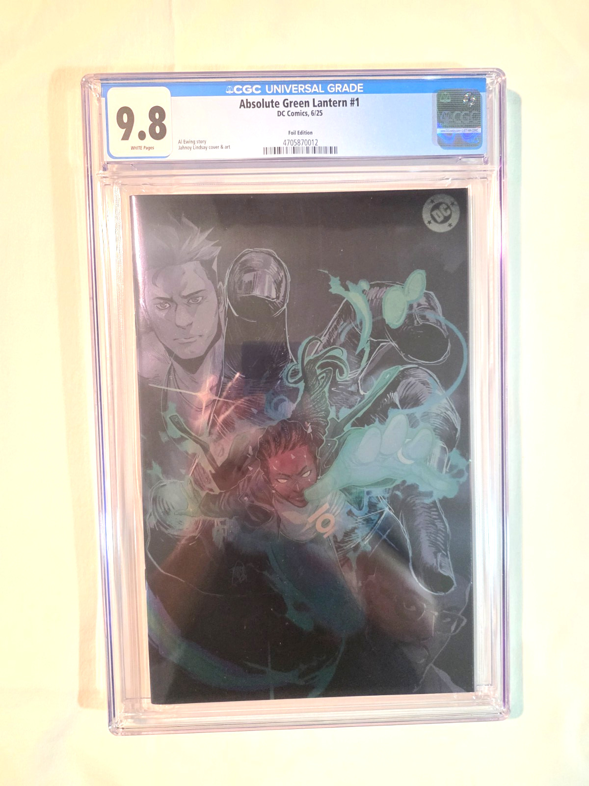 Absolute Green Lantern 1 Foil CGC 9.8 1st Print Absolute Green Lantern 1 Foil CGC 9.8 1st Print
