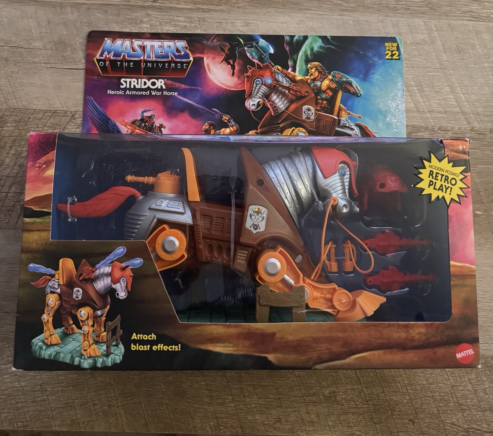 Mattel Masters of the Universe Origins Stridor Armored War Horse Boxed Mattel Masters of the Universe Origins Stridor Armored War Horse Boxed