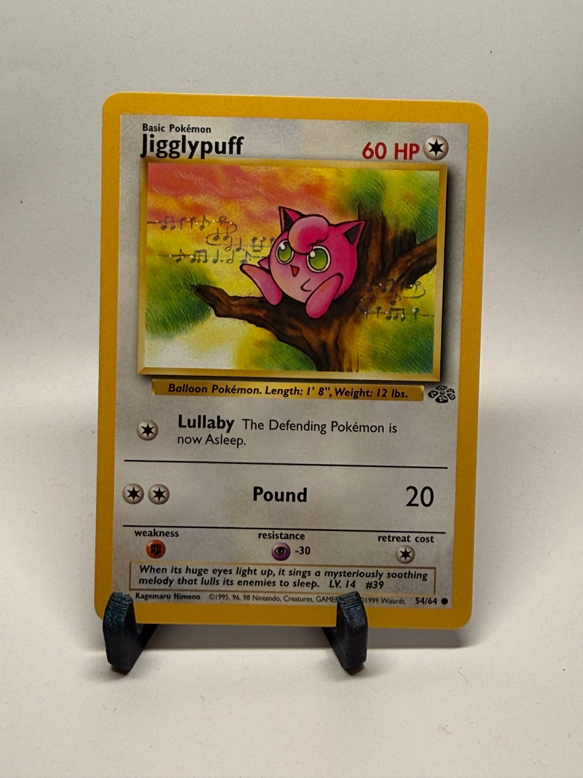 Jigglypuff 54/64 Jungle Common Unlimited Pokemon TCG LP