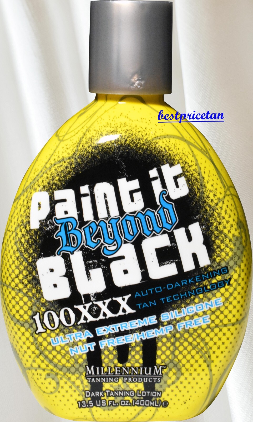 Millennium PAINT IT BEYOND BLACK 100XXX Bronzer Indoor Outdoor Tanning Lotion