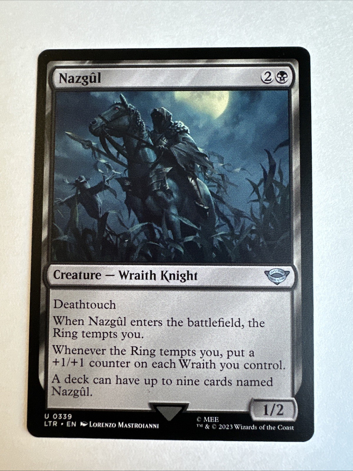 MTG Nazgul (0339) Universes Beyond: the Lord of the Rings
