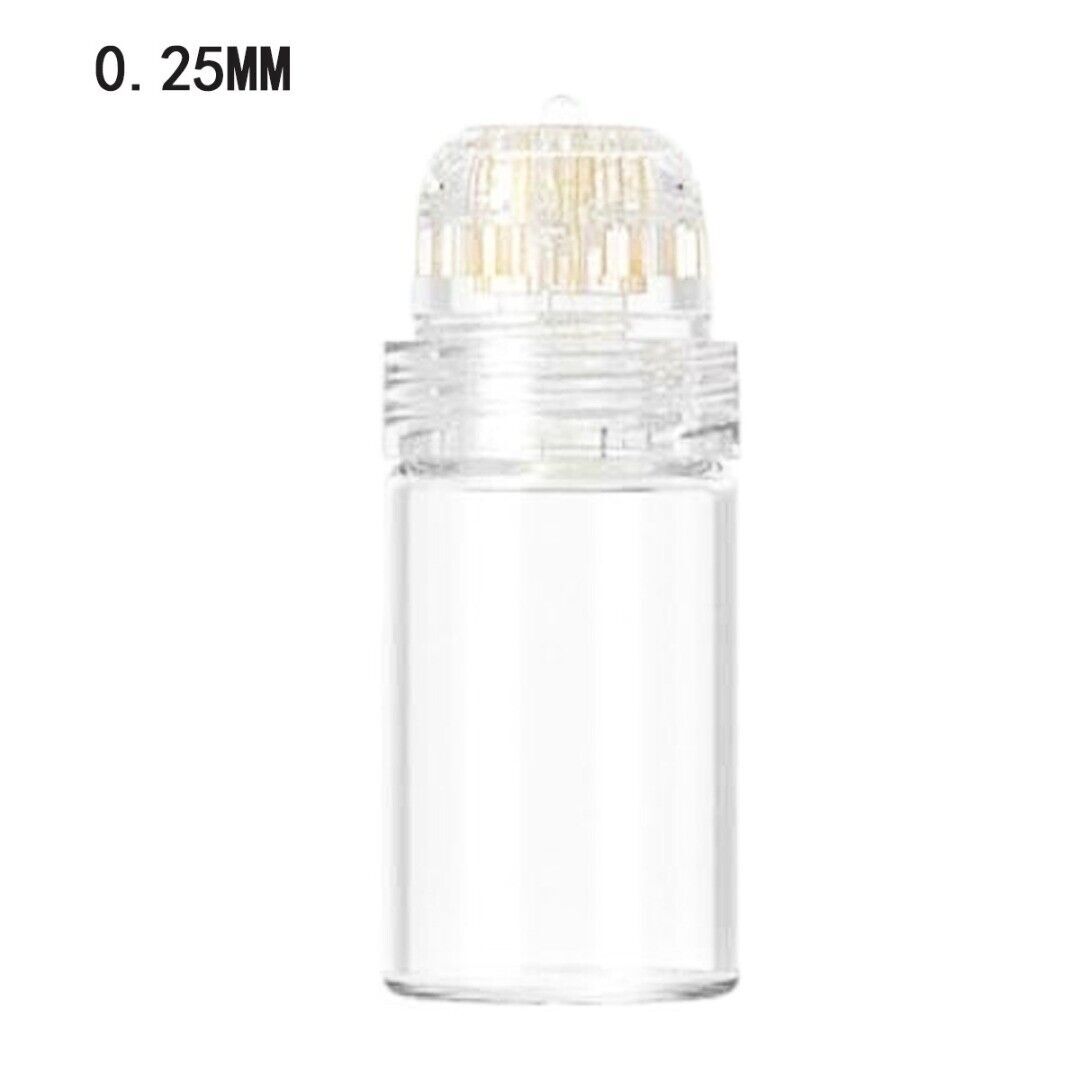 10pcs Portable Gold Titanium 20 Pins Roller for Face Skin Rejuvenation Home Use