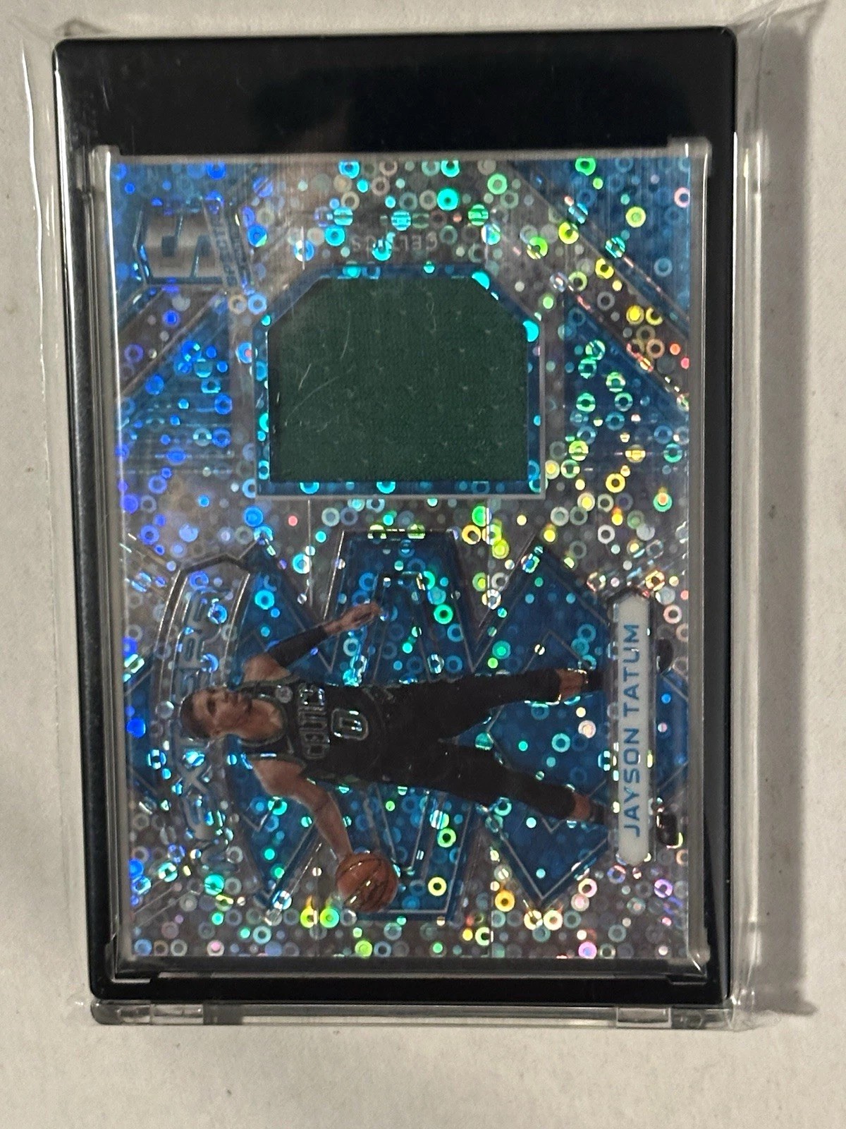 2017-18 Jayson Tatum Panini Spectra Next Era Neon Blue Prizm /99 (RC MEM) 2017-18 Jayson Tatum Panini Spectra Next Era Neon Blue Prizm /99 (RC MEM)