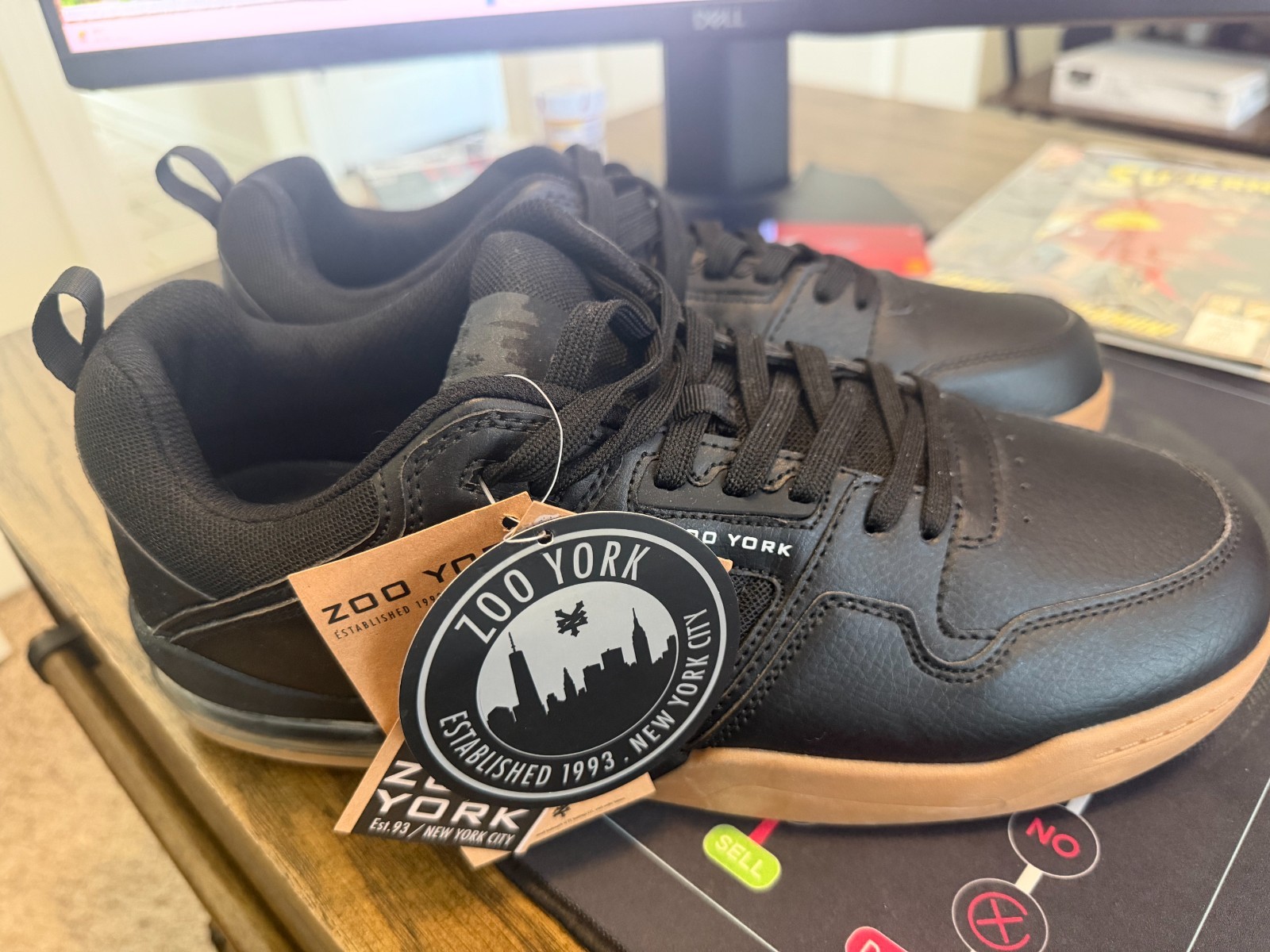 New Mens Zoo York \'Shotime\' Blk Size 13. Awesome Shoes New Mens Zoo York \'Shotime\' Blk Size 13. Awesome Shoes