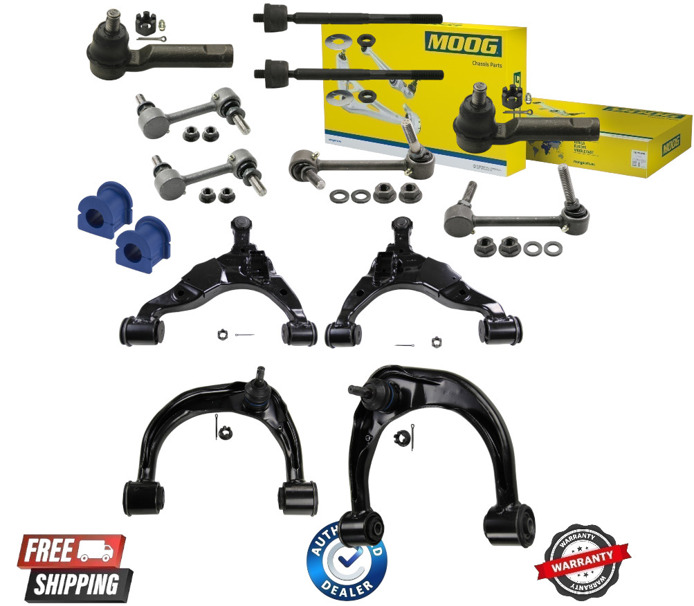 New GENUINE COMPLETE MOOG Heavy Duty Suspension Kit Pcs Fit Tacoma 05-15 4X4 New GENUINE COMPLETE MOOG Heavy Duty Suspension Kit Pcs Fit Tacoma 05-15 4X4