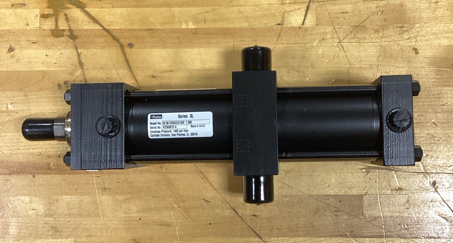 Parker Cylinder 02.50 CDD-3LCU14AC Parker Cylinder 02.50 CDD-3LCU14AC