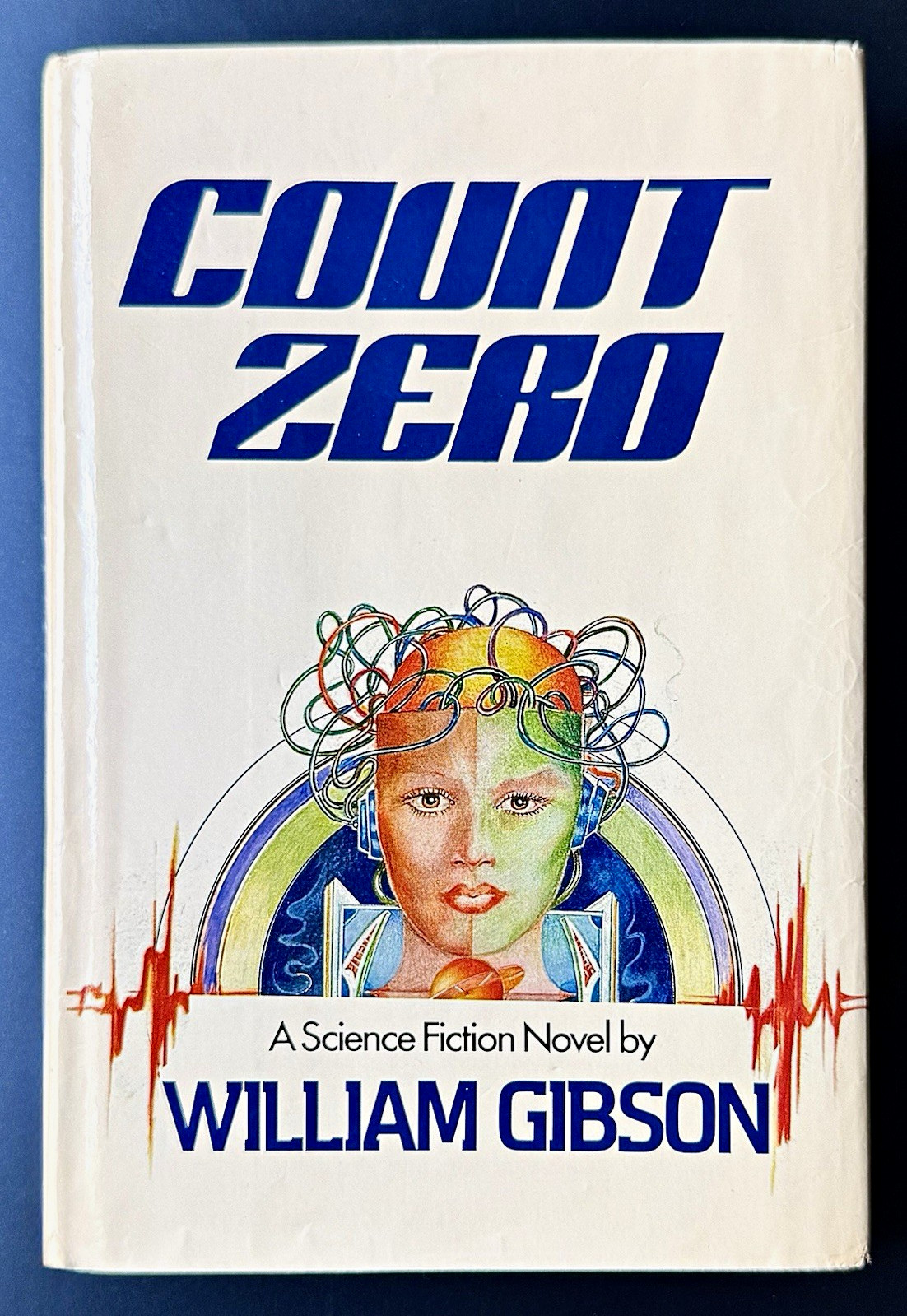 COUNT ZERO William Gibson 1st Printing 1986 Arbor House Hardcover DJ Cyberpunk