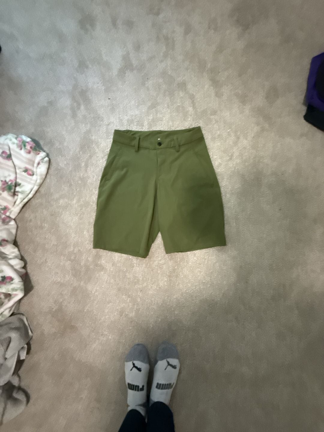 Lululemon Commission Short Green Warpstreme Athleisure Lululemon Commission Short Green Warpstreme Athleisure
