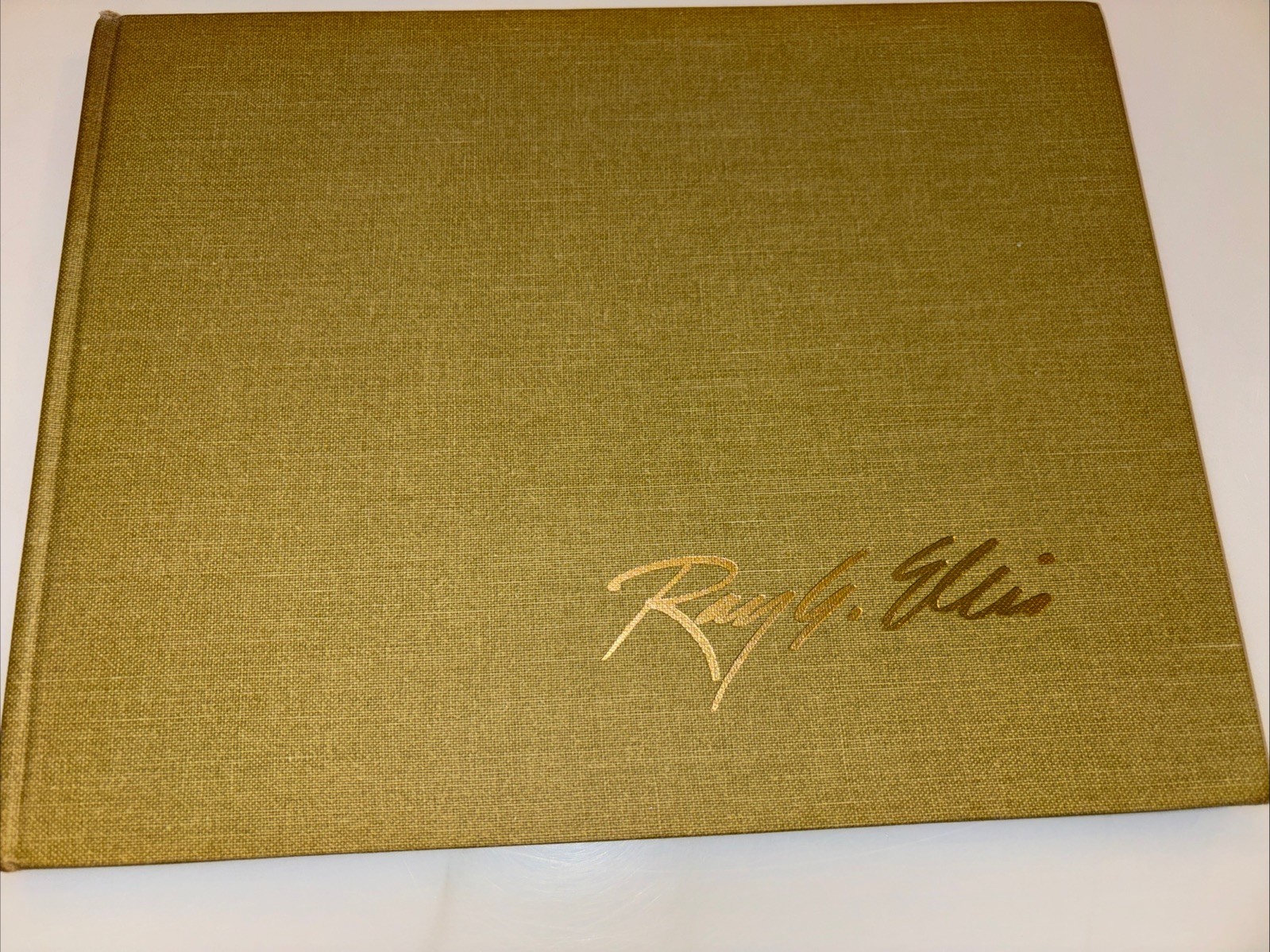 The Watercolors of Ray Ellis (Signed First Edition) HC VG+1971 The Watercolors of Ray Ellis (Signed First Edition) HC VG+1971