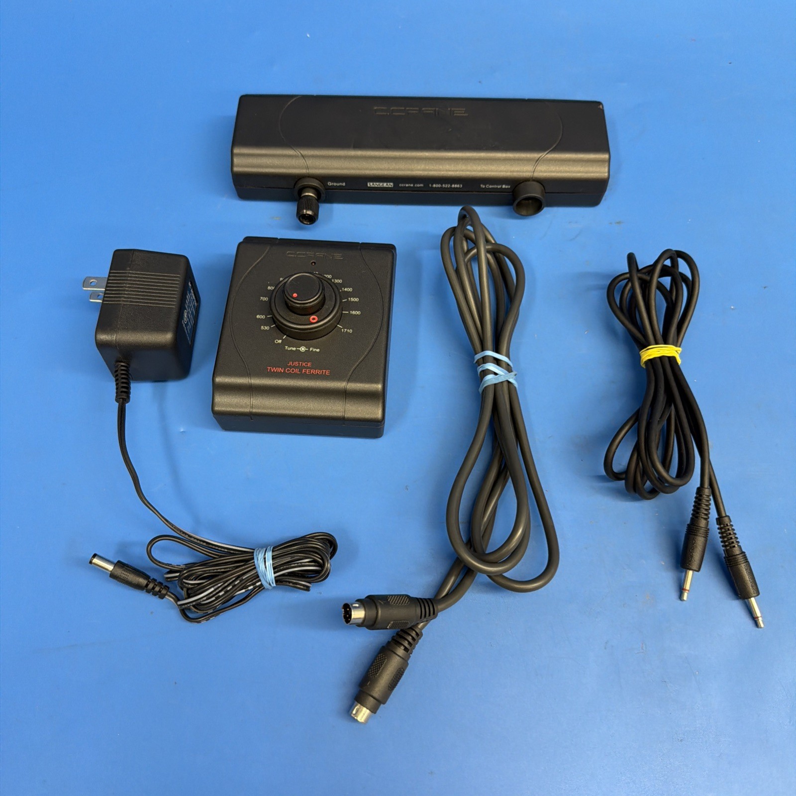 C. Crane Justice Twin Coil Ferrite AM Antenna Sangean F-5 530-1710 kHz Read