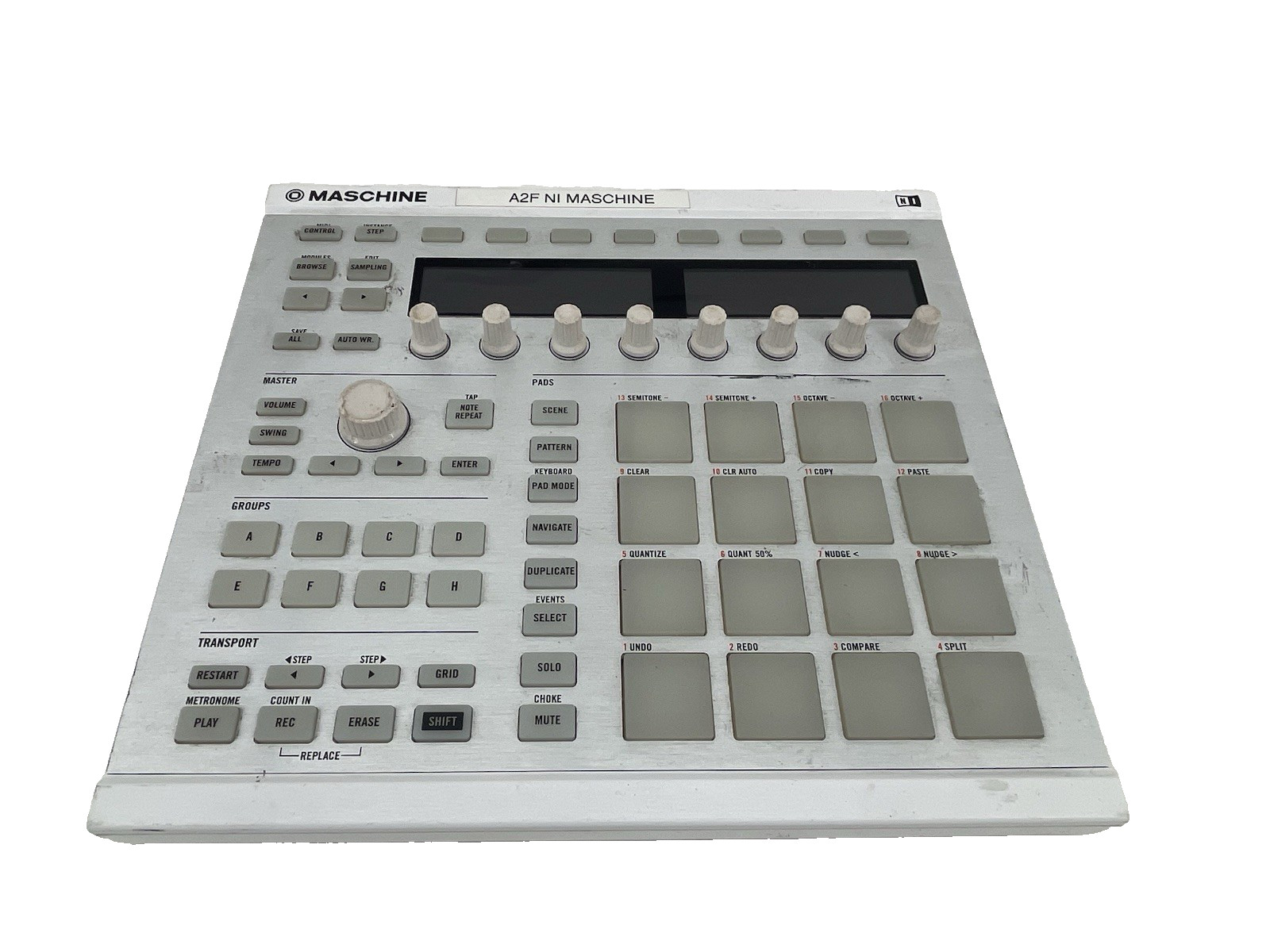 Native Instruments Maschine MK2 White USB MIDI Beat Production Controller Native Instruments Maschine MK2 White USB MIDI Beat Production Controller