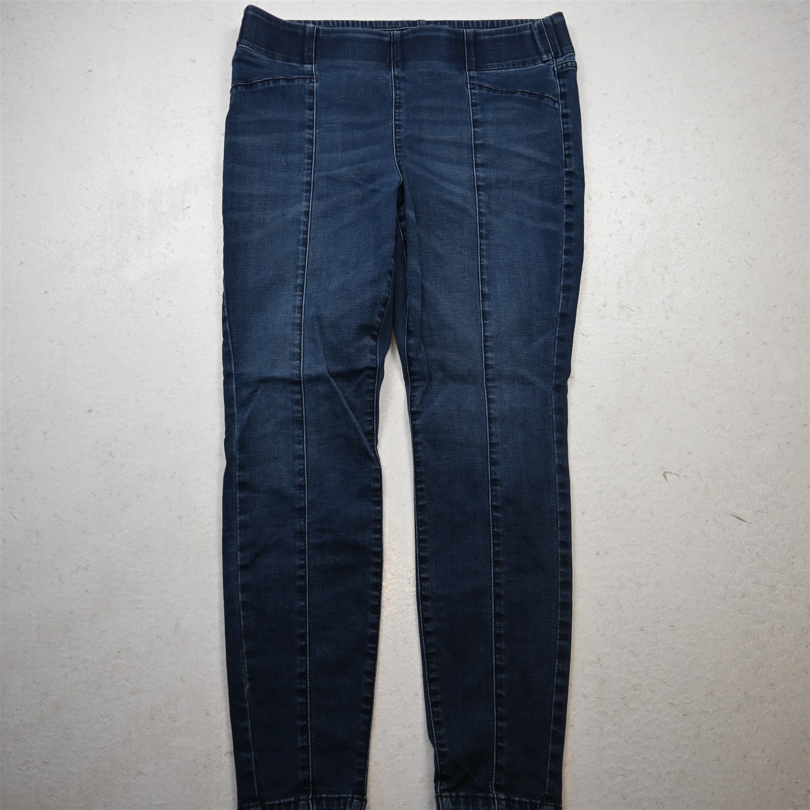 Simply Vera Vera Wang 14 High Rise Pull On Jegging Dark Stretch Denim Jeans Simply Vera Vera Wang 14 High Rise Pull On Jegging Dark Stretch Denim Jeans