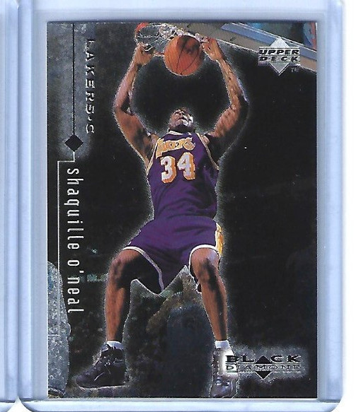 1998/99 Upper Deck Black Diamond Shaquille O\'Neal #45 1998/99 Upper Deck Black Diamond Shaquille O\'Neal #45