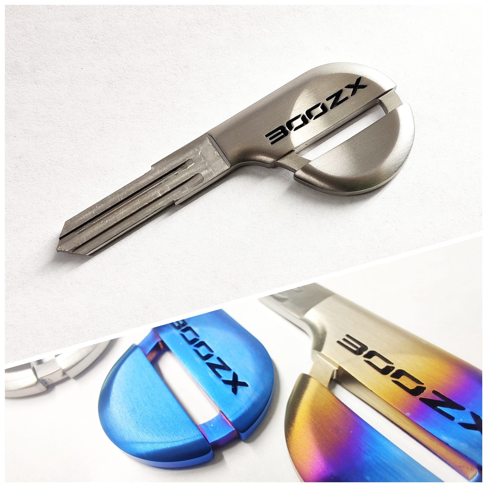 CNC Machined Titanium Key for Z31 / Z32 300ZX - Nismo, Fairlady, Fairlady Z -... CNC Machined Titanium Key for Z31 / Z32 300ZX - Nismo, Fairlady, Fairlady Z -...