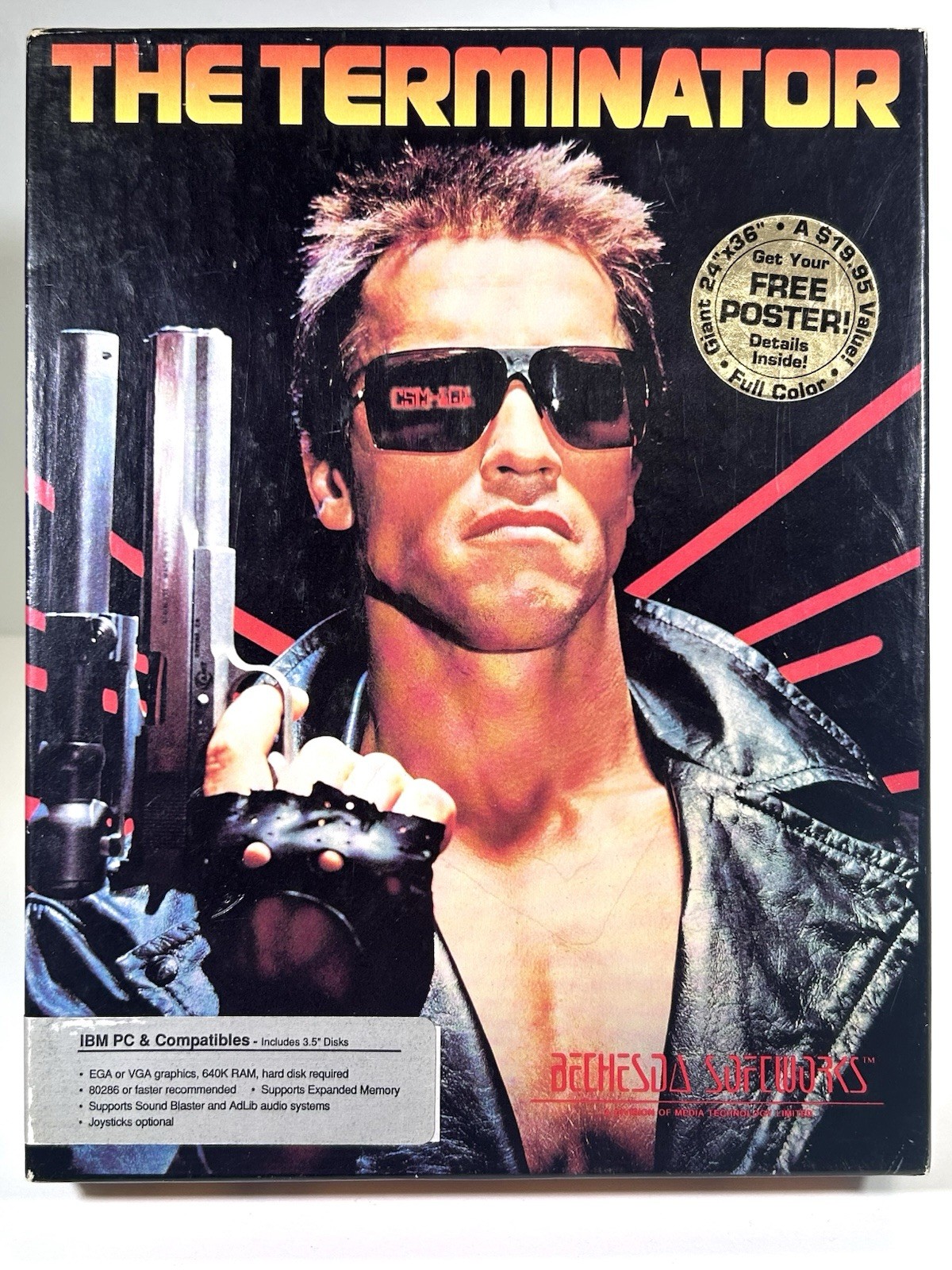 VTG 1991 Terminator IBM PC 3.5 VTG 1991 Terminator IBM PC 3.5