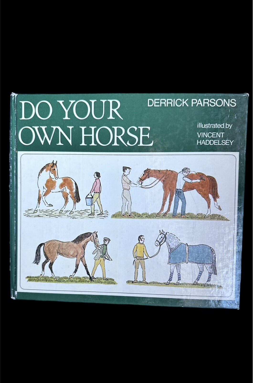 Vintage Do Your Own Horse Book By Derrick Parsons Hardcover 1977