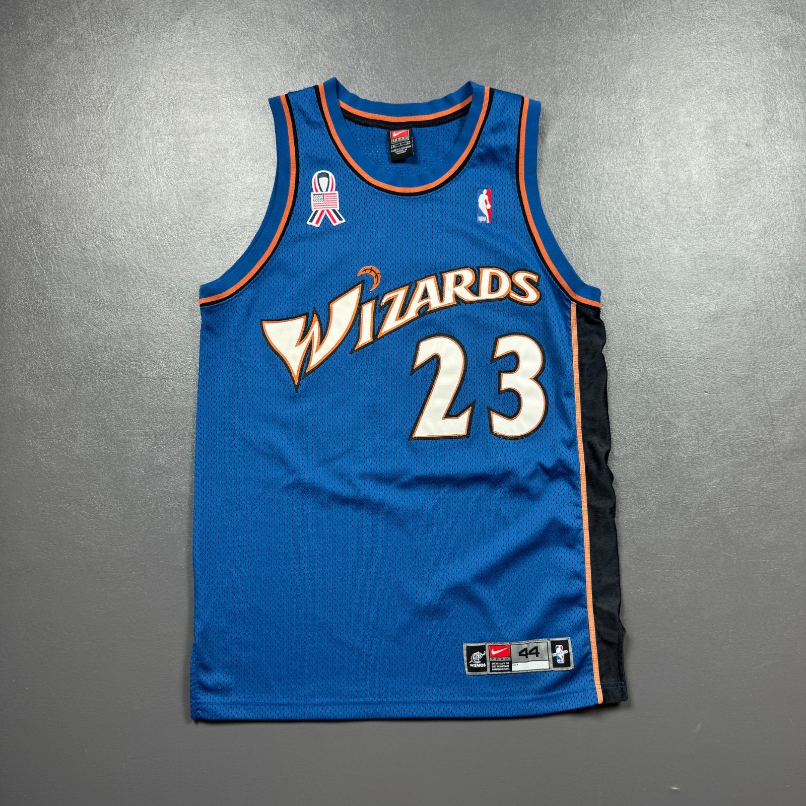 100% Authentic Michael Jordan Vintage Nike Wizards Jersey Size 44 L wizards Mens