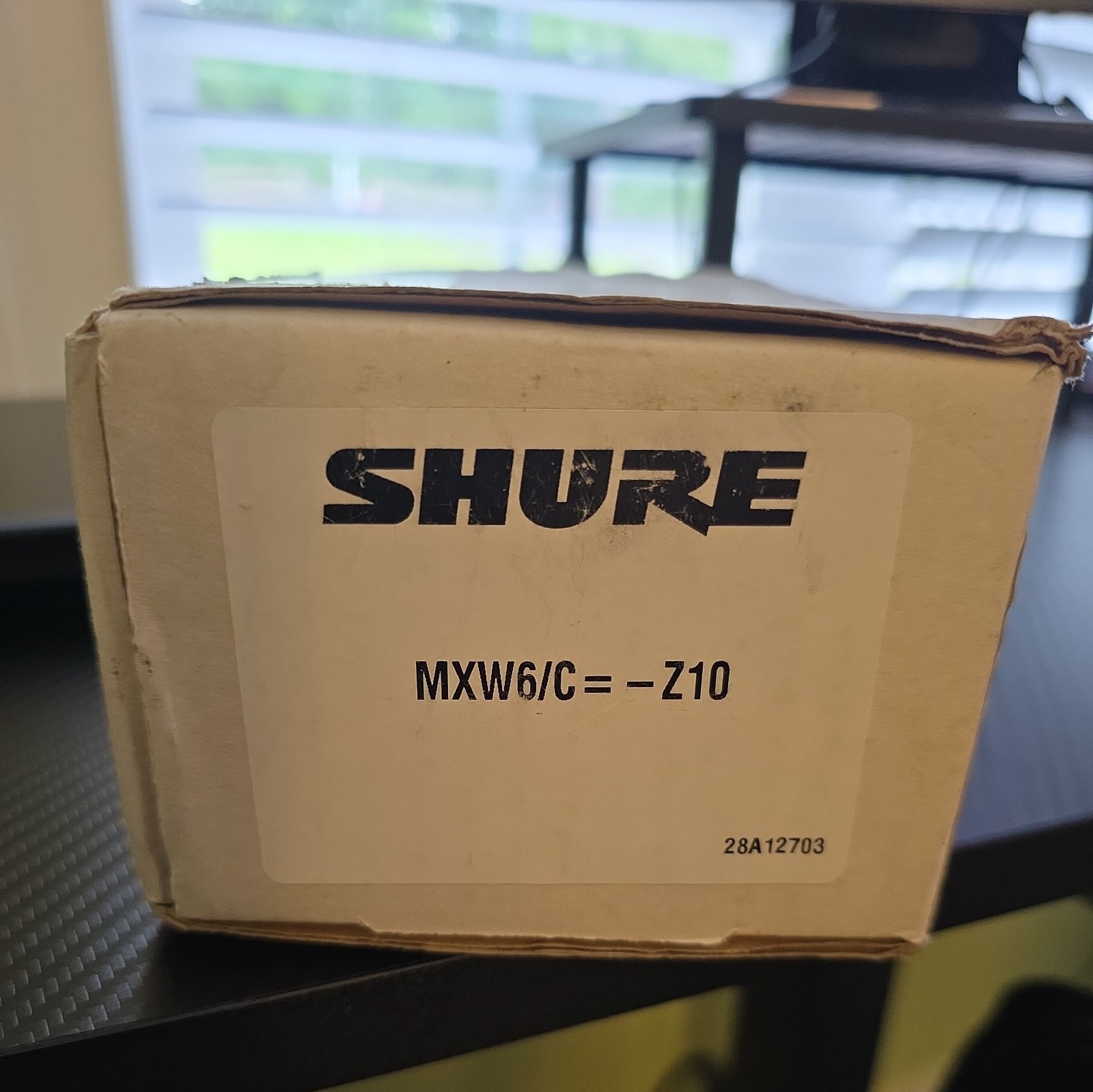Shure MXW6/C Z10 Microflex Wireless Boundary Microphone Transmitter - 