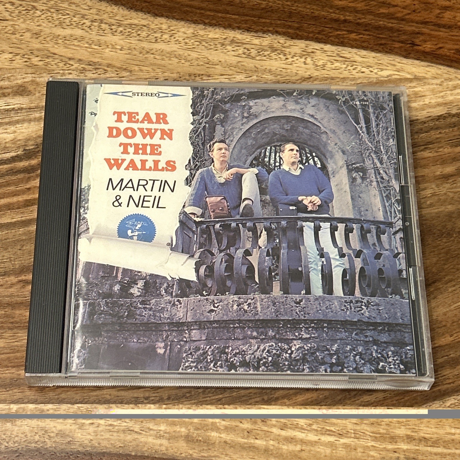 Vince Martin And Fred Neil – Tear Down The Walls (CD) Japan Import - Like New