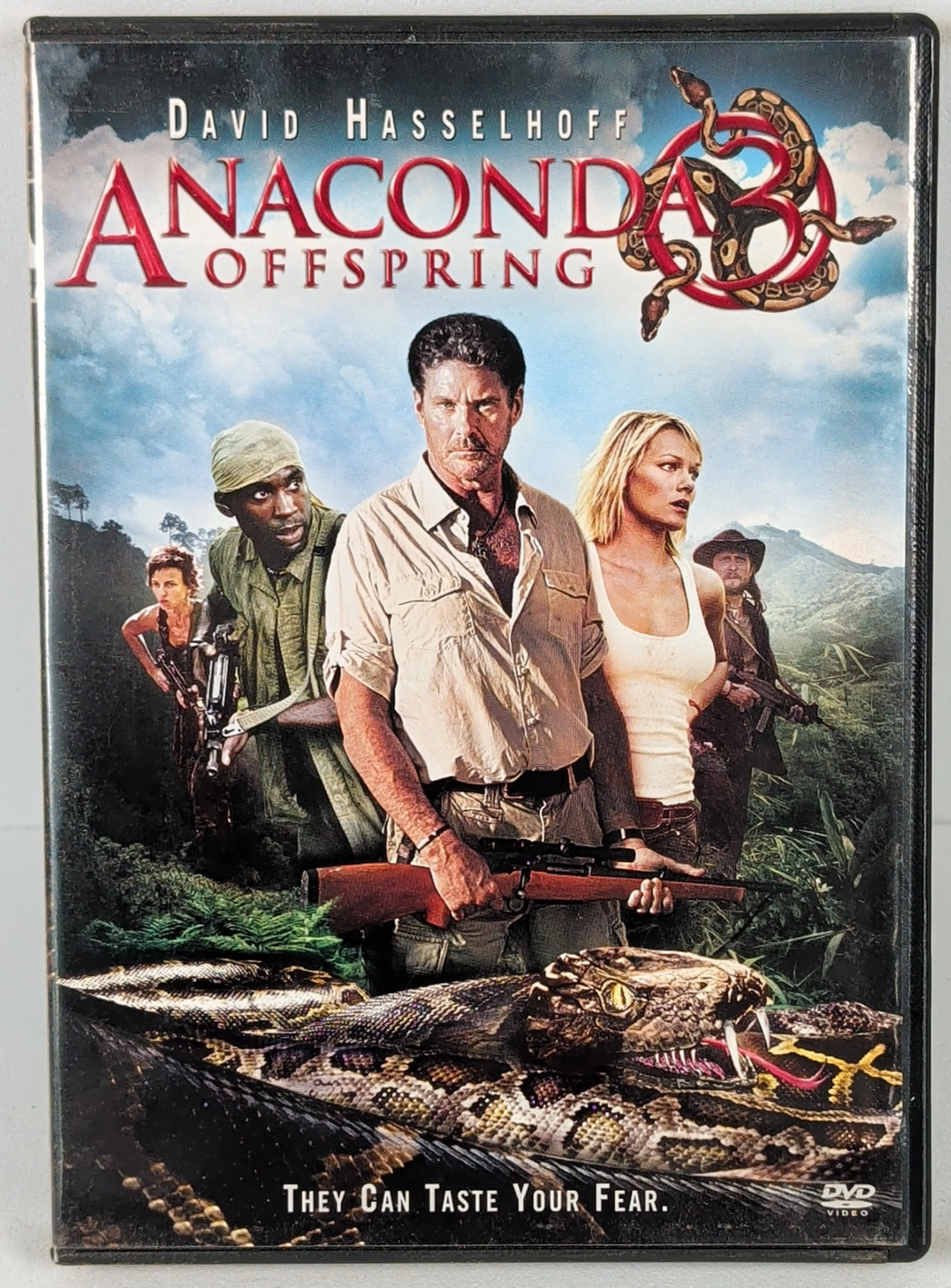 Anaconda 3: Offspring (2008) DVD David Hasselhoff  Resurfaced