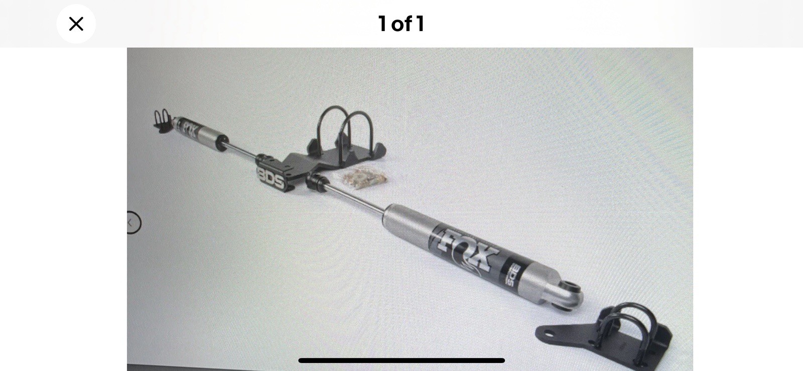 BDS Dual Steering Stabilizer W/fox 2.0 Shocks F250/350 05-26 #55380 98224010 X2