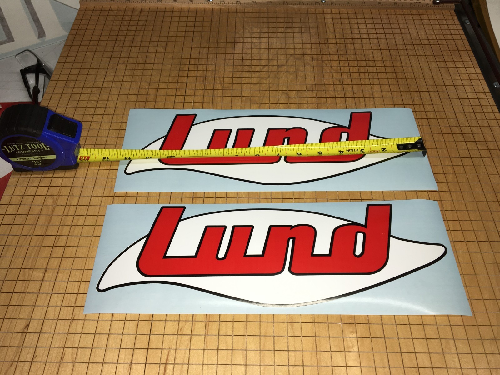 LUND EXTRA VINTAGE 60\'S 70\'S DECALS REBEL MR PIKE SSV WC DECAL