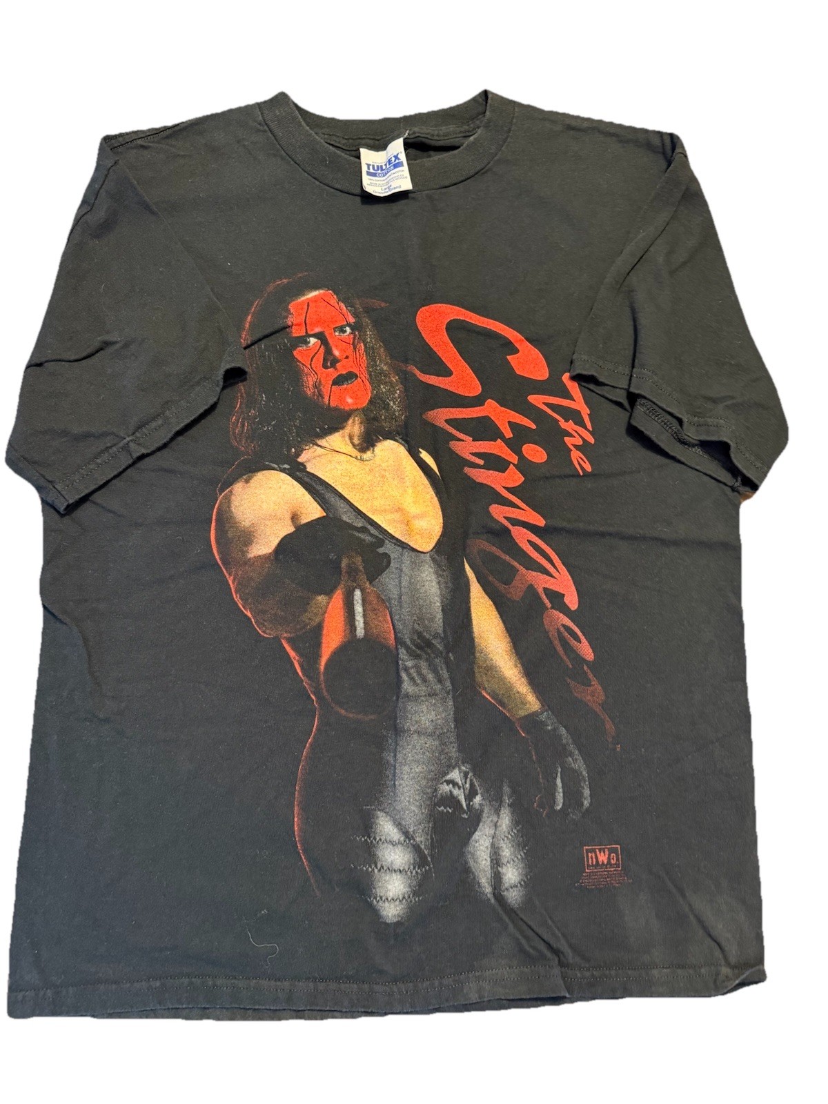 Sting “Stinger” Shirt OG NWO Wolfpac WCW Tultex Large Vintage Sting “Stinger” Shirt OG NWO Wolfpac WCW Tultex Large Vintage