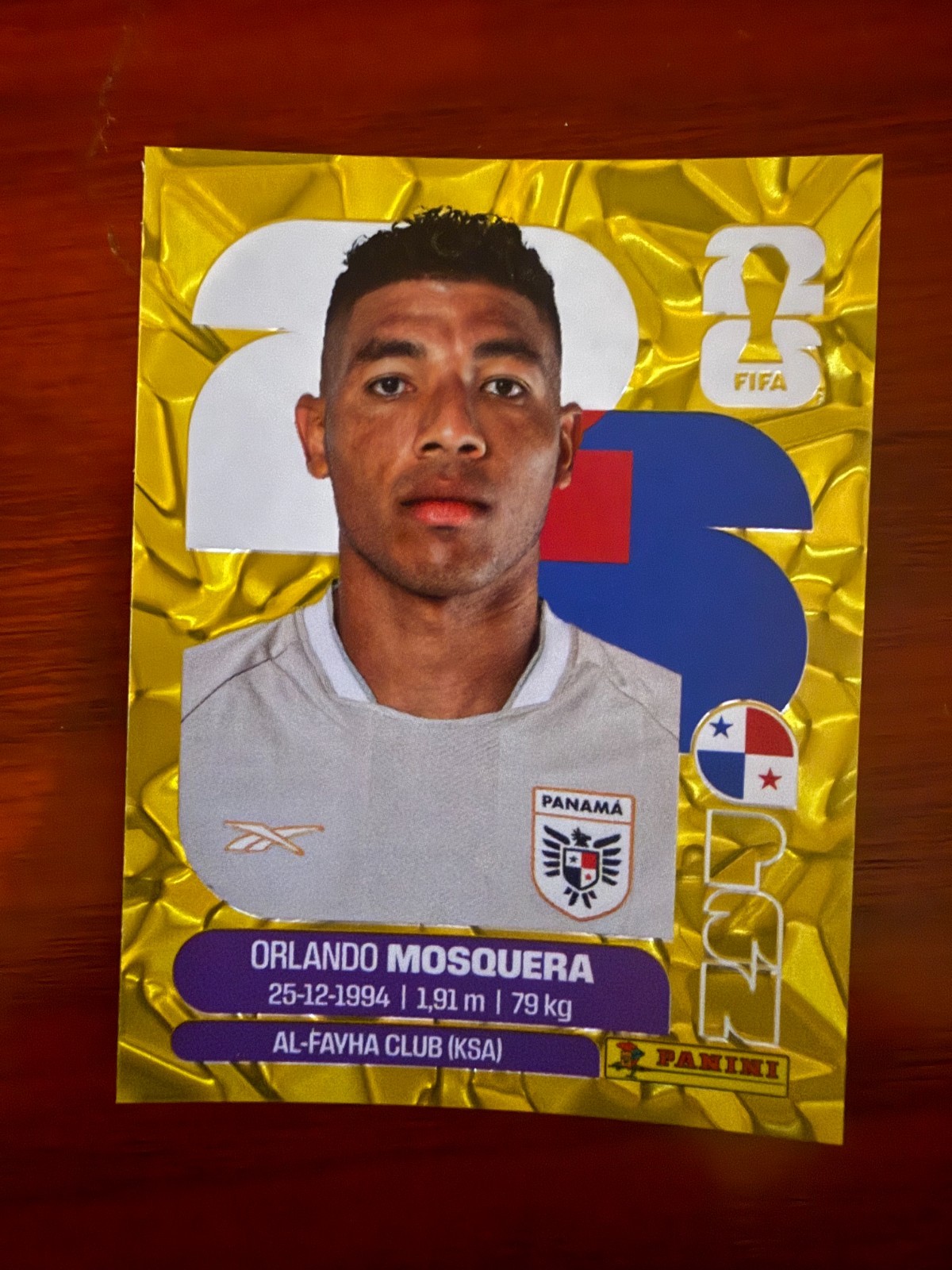 GOLD CRUMPLE (Best Deal): RARE Panini WorldCup-PICK-A-CARD: PANAMA & PARAGUAY GOLD CRUMPLE (Best Deal): RARE Panini WorldCup-PICK-A-CARD: PANAMA & PARAGUAY
