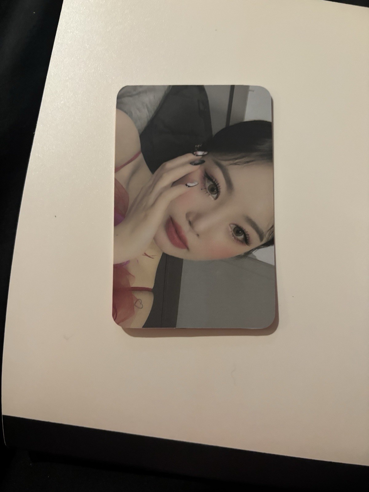 soojin gidle g idle i burn photocard official