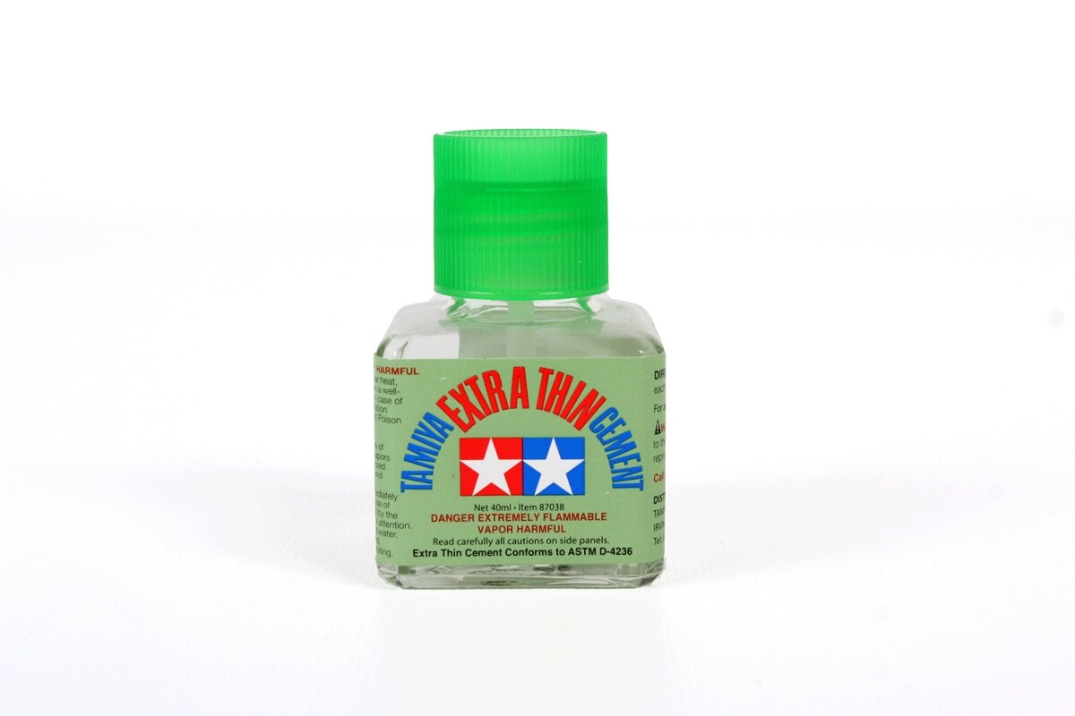 Tamiya 87038 Extra Thin Cement 40ml - US Fast Ship 100% Genuine