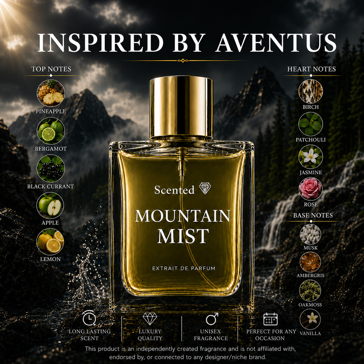 Strong Alternative to Creed Aventus | Extrait De Parfum |