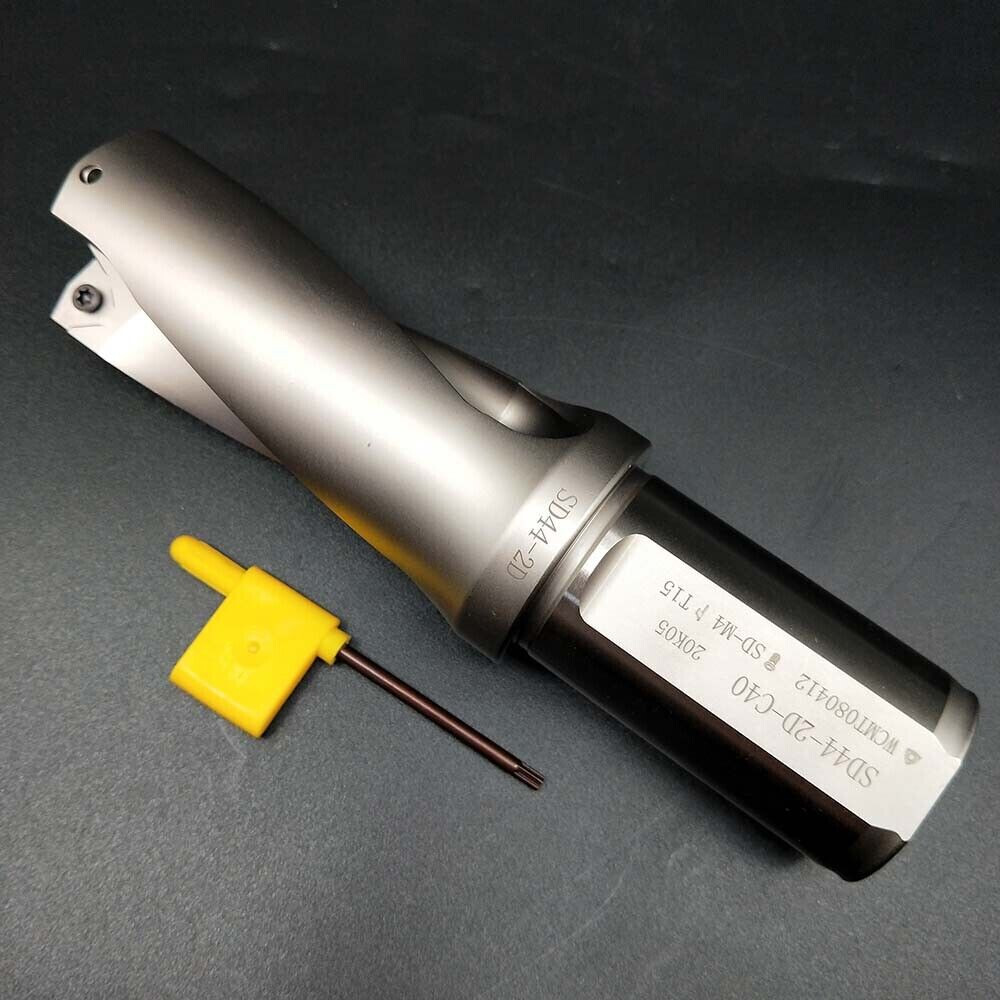 1Pcs U drill C40-2D 44mm CNC Indexable U Drill Bit For WCMT080412 Inserts #UD-44