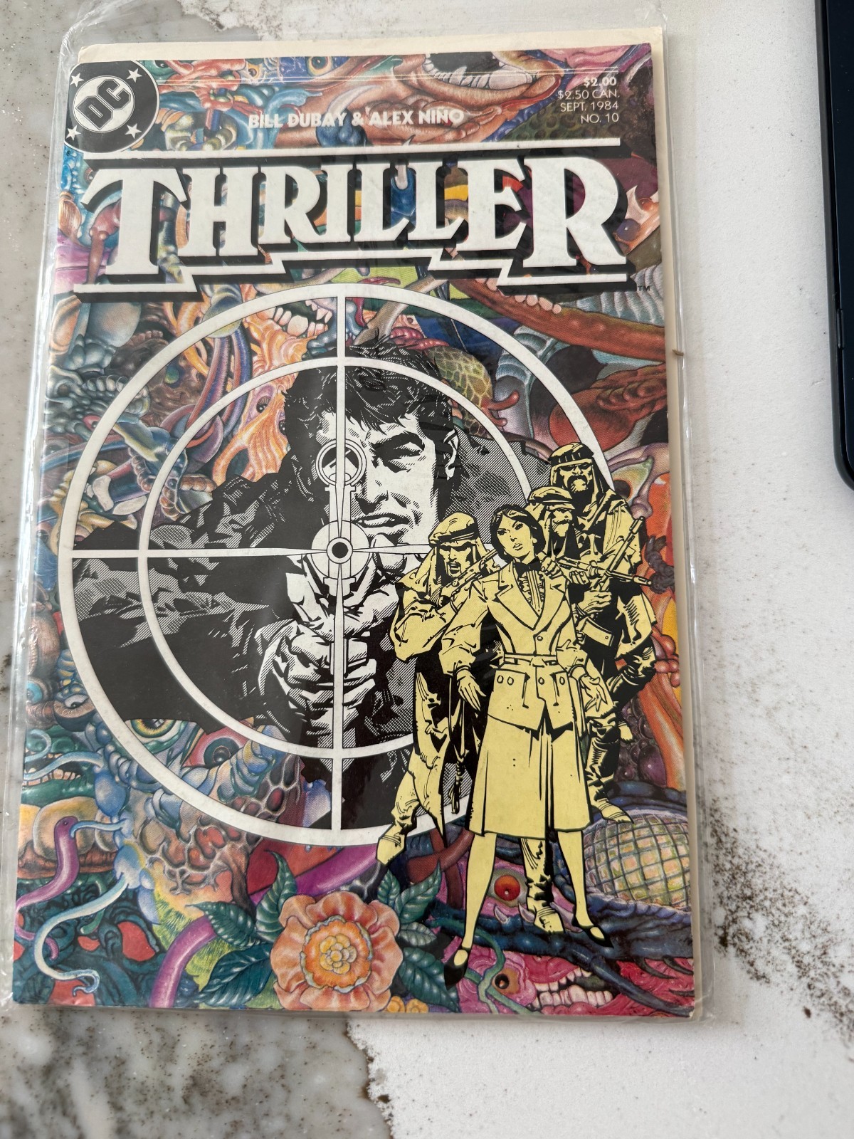 Thriller #10 DC Comics September 1984 Bill DuBay Alex Nino Vintage Comic Book Thriller #10 DC Comics September 1984 Bill DuBay Alex Nino Vintage Comic Book