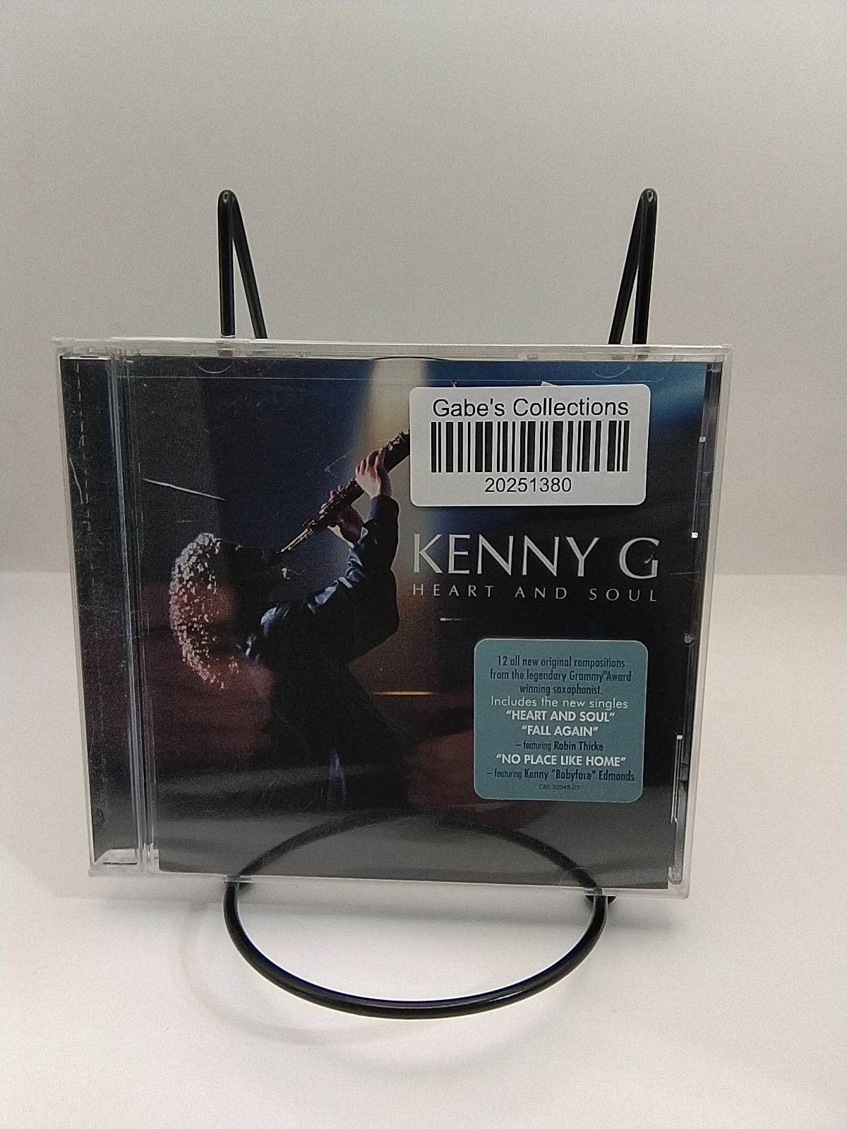 Kenny G Heart and Soul by Kenny G (CD, 2010) jazz New Sealed Kenny G Heart and Soul by Kenny G (CD, 2010) jazz New Sealed