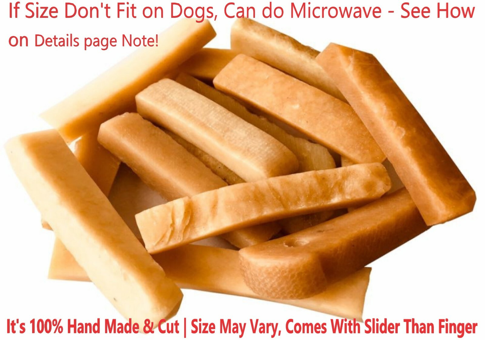 Snow Hill Yak Cheese Churpi Finger Nuggets Dog Chews 12 - 14 Pcs For Small Pups