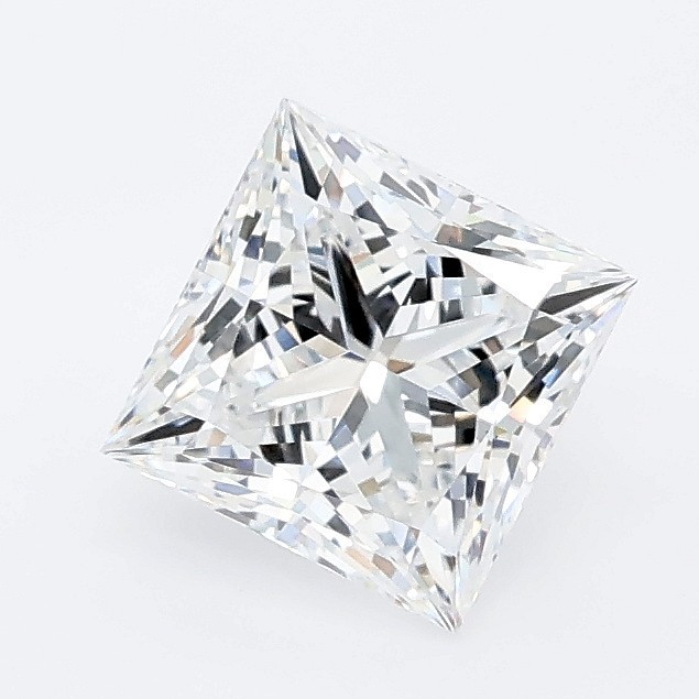 Lab Grown 1.02 Ct PRINCESS Cut IGI Certified CVD Diamond D Color VS1 Clarity