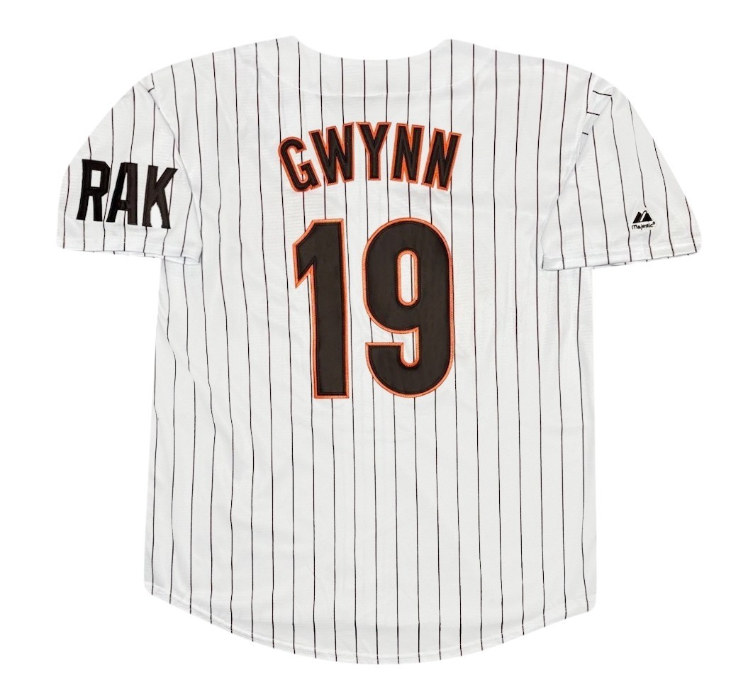 Tony Gwynn 1985 San Diego Padres Cooperstown Throwback Jersey Men’s Size Large