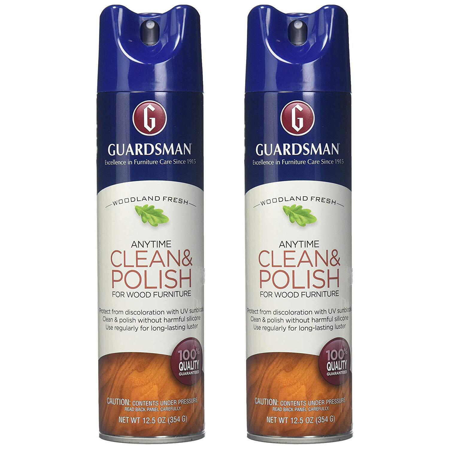 Guardsman Wood Furniture Clean Polish 12.5 oz Silicone Free UV Protection 2 Pack Guardsman Wood Furniture Clean Polish 12.5 oz Silicone Free UV Protection 2 Pack