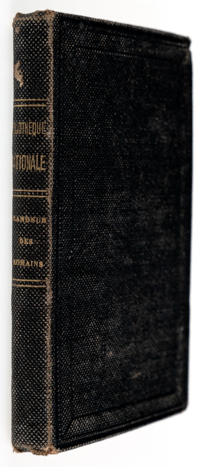 Grandeur et Decadence des Romains Montesquieu Small 1863 National Library 5x3.5\