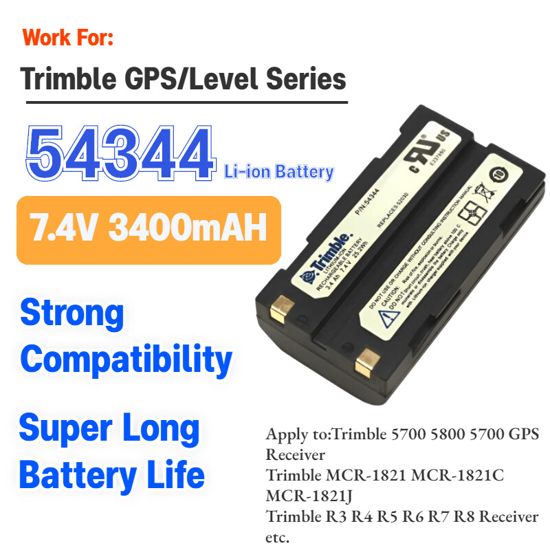 2PCS 3400mAh 7.4V Battery 54344 for Trimble 5700 5800 R4 R7 R6 R8 NEW 2PCS 3400mAh 7.4V Battery 54344 for Trimble 5700 5800 R4 R7 R6 R8 NEW