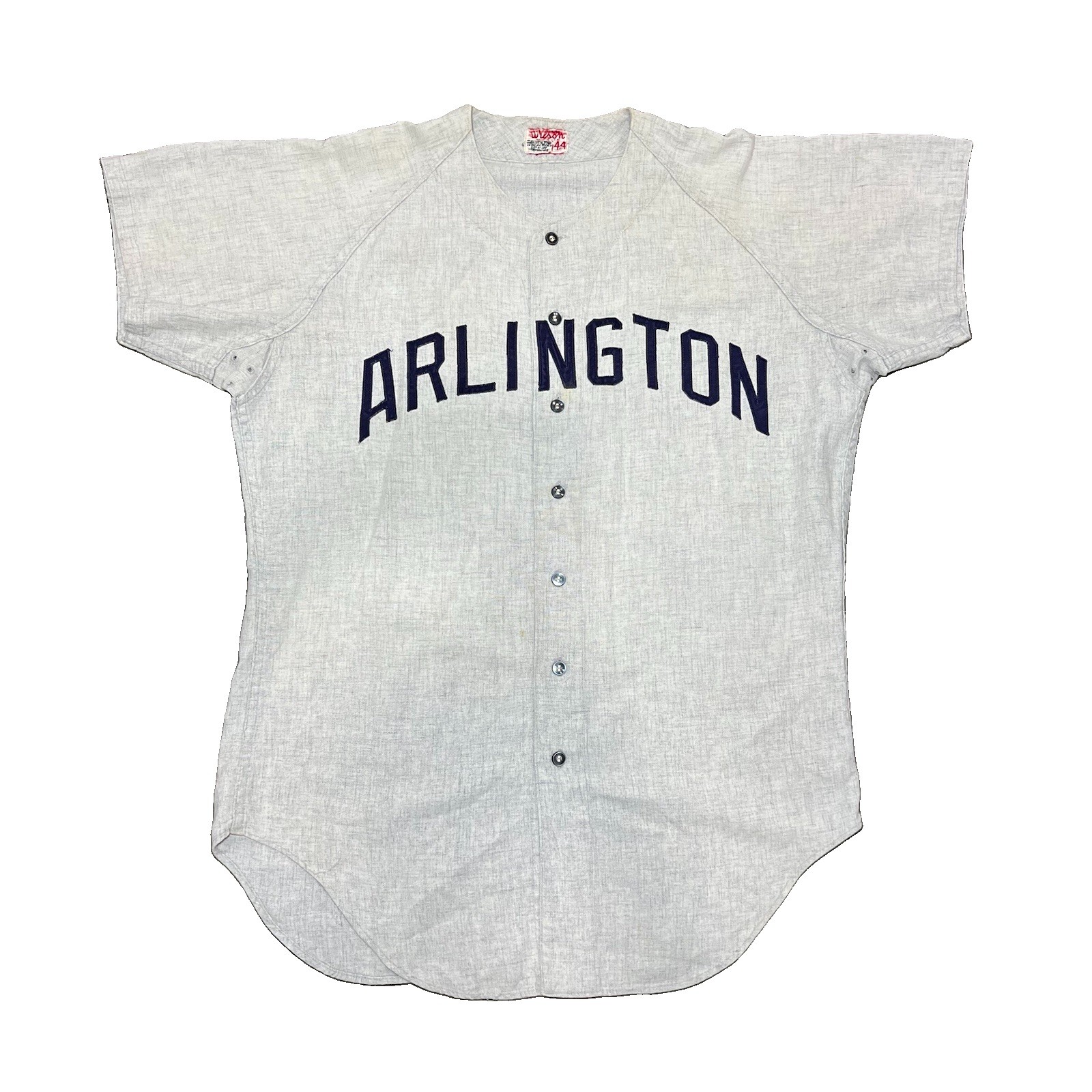 Vintage 50-60\'s Wilson Arlington Baseball  Wool  Jersey - Size 44