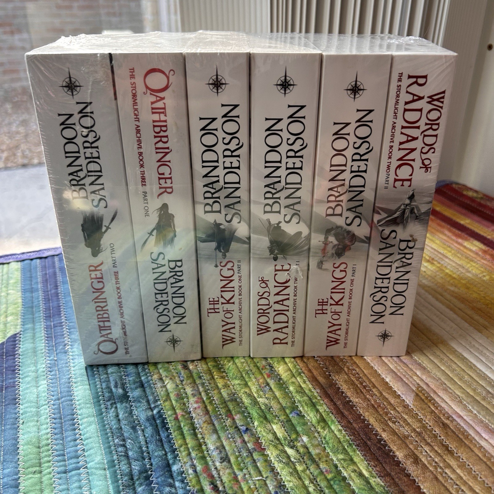 Brandon Sanderson Stormlight Archive Box Set: Way of Kings + Radiance