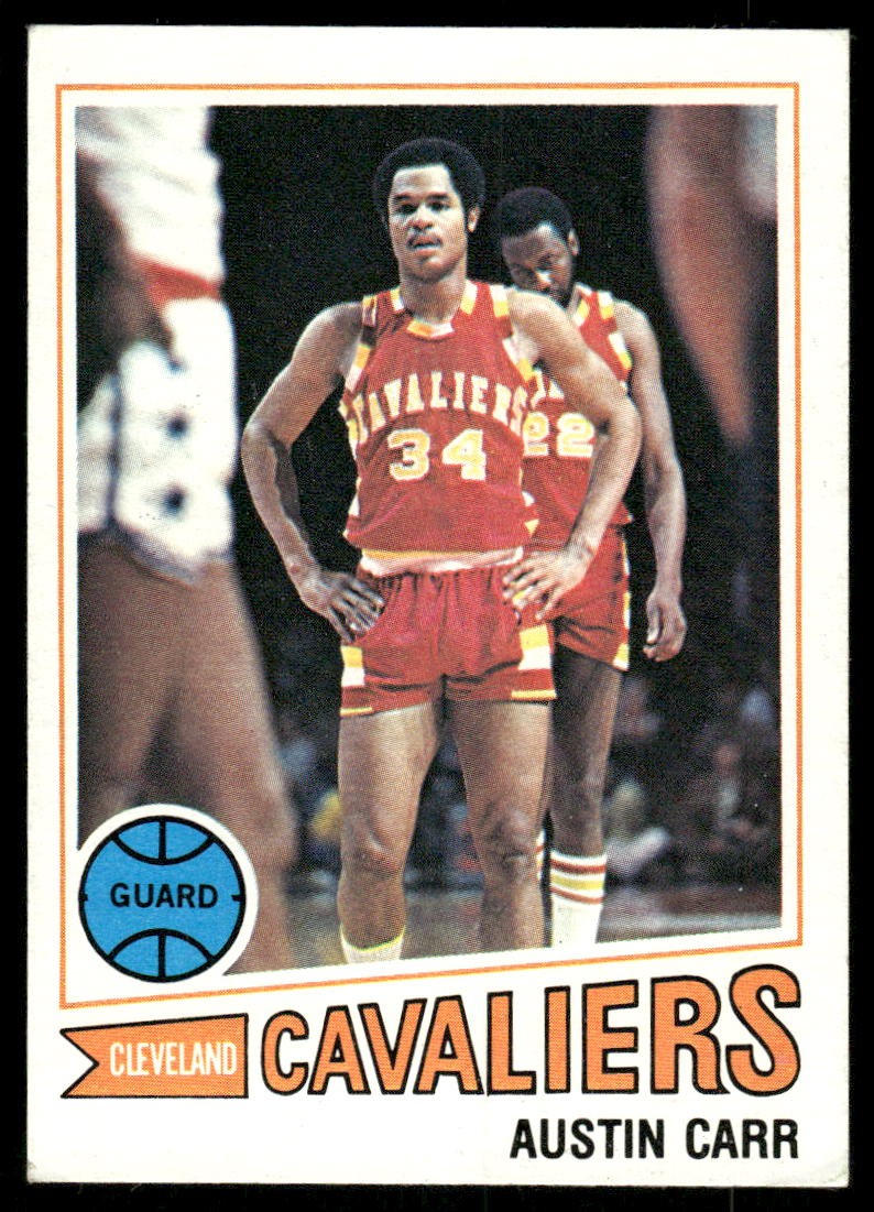 1977-78 Topps White Backs #32 Austin Carr - VG-EX